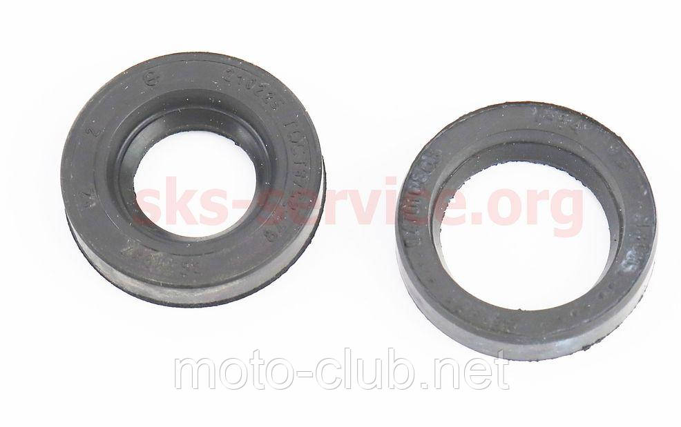 Сальники для бензопили ДРУЖБА 2 шт (24x35x7+19x35x7), фото 1
