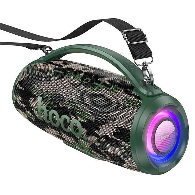 Портативна акустика безпровідна Bluetooth колонка Hoco Surge outdoor BT speaker HA4 2x20W | Камуфляж