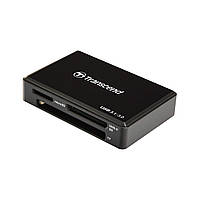 Считыватель флеш-карт Transcend USB 3.1 Black (TS-RDF8K2)(1840184190756)