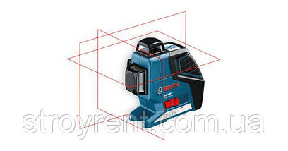 Лазерний нівелір Bosch GLL 3-80 комплект - оренда, прокат, фото 3
