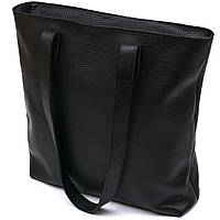 Шкіряна універсальна жіноча сумка Shvigel 16354 Чорний ds