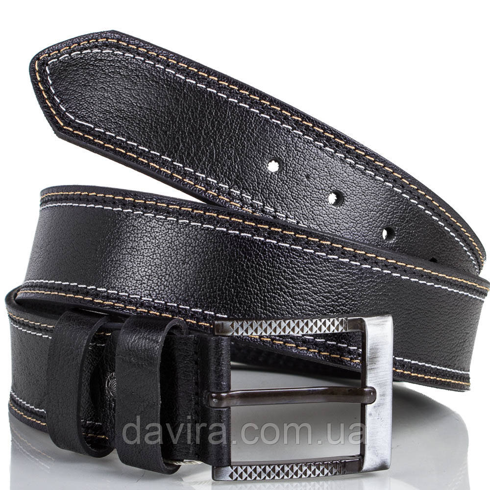 Ремінь чоловічий шкіряний YSK, фото 1