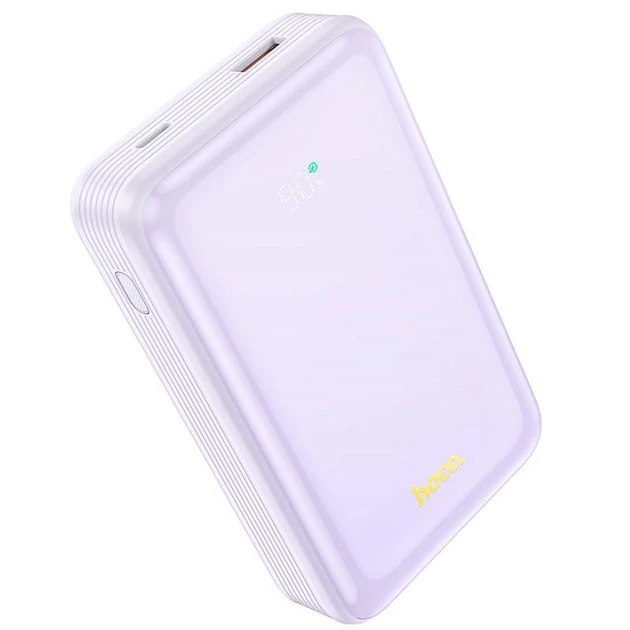 УМБ Павербанк Портативний зарядний Power Bank Hoco Q21A 20000 mAh,22.5W з швидкою зарядкою,Purple