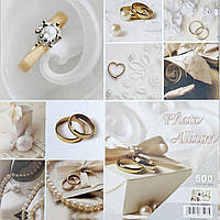 Свадебный фотоальбом на 500 фото в подарочной коробке - МЕГА альбом для влюблённых 500/10х15см