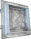 Дверцята прочисні алюмінієві (сажочистка) на клямці (155 х 155 мм.), фото 4