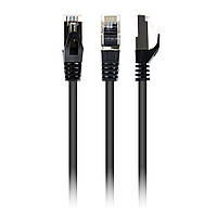 Патч-корд 3м S/FTP Cat 6A CU LSZH black Cablexpert (PP6A-LSZHCU-BK-3M)(1836429601756)