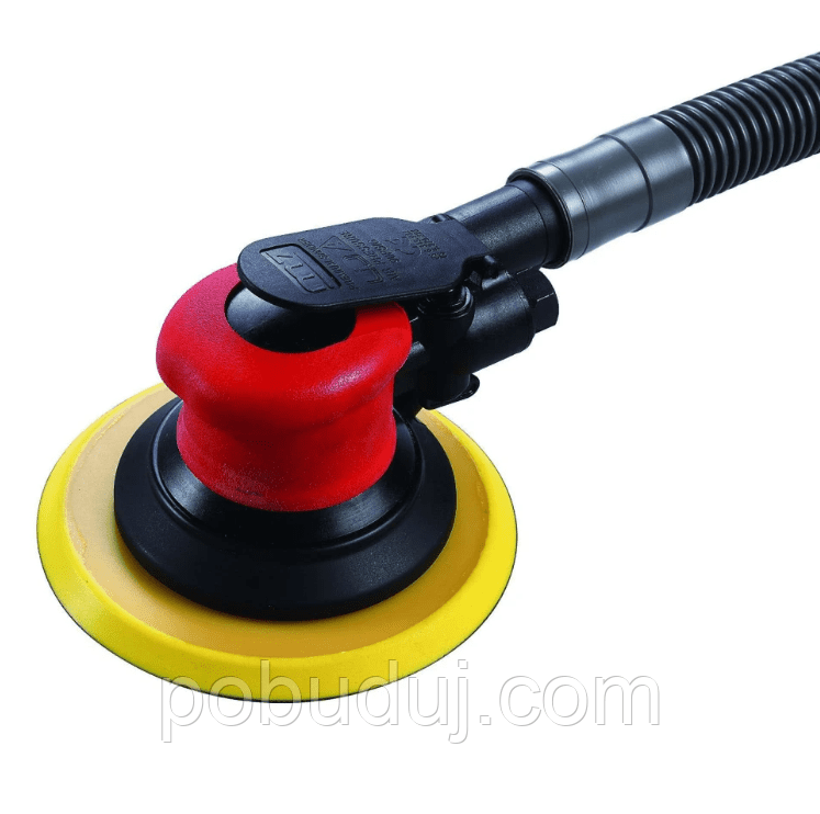 Пневмошліфмашина Mighty Seven QB-47602 152мм, фото 1