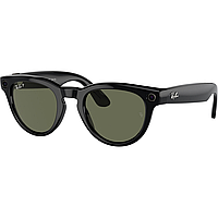 Смарт-очки Ray-Ban Meta Headliner Shiny Black Frame/Green Lenses (RW4009 601/9A 50-23)