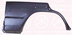 Арка крила заднього правого Mitsubishi PAJERO 2 V20 91-99 4 DOORS Klokkerholm