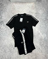 Черный комплект от fred perry летний комплект Fred Perry fred perry комплект летний комплект от Fred Perry M