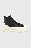 Urbanshop com ua Шкіряні кеди Converse Chuck Taylor All Star Lugged Winter колір чорний 172057C-BLACK РОЗМІРИ