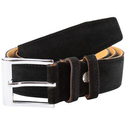 Ремінь чоловічий замшевий YSK, фото 1