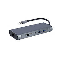 Концентратор Cablexpert USB-C 7-in-1 (A-CM-COMBO7-01)(1755160740756)