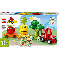Конструктор LEGO DUPLO My First Трактор для выращивания фруктов и овощей 19 деталей (10982)(1722122465756)
