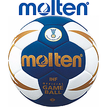 М'яч гандбольний спортивний ігровий м'яч для гандболу тренувальний Molten H00X300BW, розмір №0