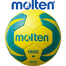 М'яч гандбольний спортивний ігровий м'яч для гандболу Molten H2X1800-YG 1800, розмір №2