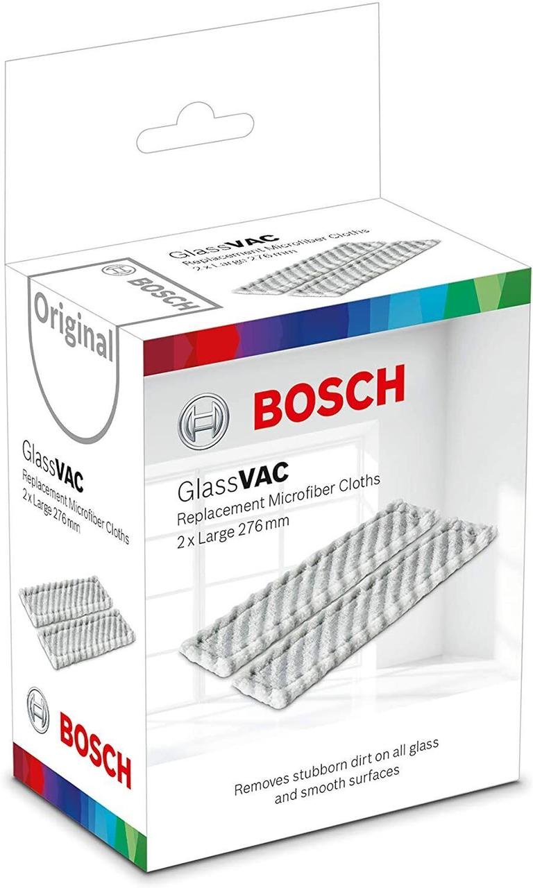Микрофибра для мойки окон Bosch GlassVAC, 28см, 2шт - фото 4 - id-p2209696960