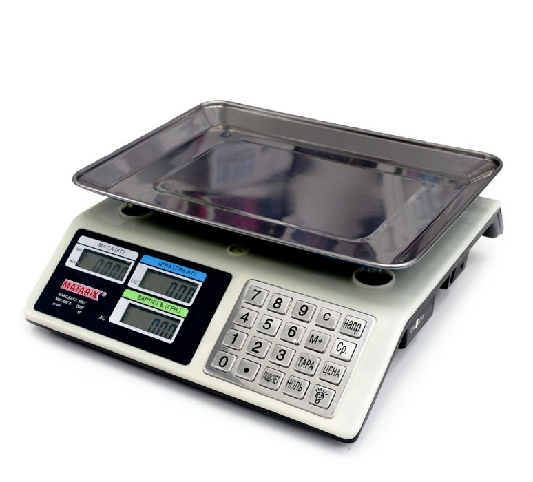 Ваги торговельні MATARIX MX-414 S MB 50кг