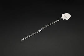 Сталевий браслет під гравіюванням. 21,5см