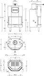 Каминна топка з водяною сорочкою MT 370 PIAZZETTA , фото 2