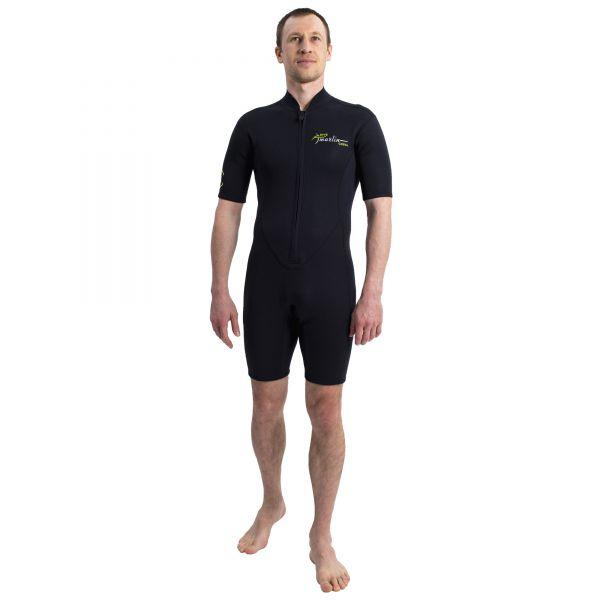 Короткий гідрокостюм Marlin Costa Shorty Man 2 мм Black XXL