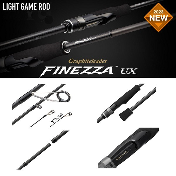 Спінінг Graphiteleader Finezza UX 23GFINUS-752L-S 2.27m 0.5-5g, фото 1