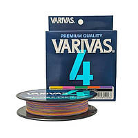 Шнур Varivas PE Line X4 Multicolor #0.6 (0.128mm) 4.53kg 150m