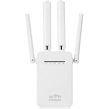 Підсилювач сигналу WiFi, 300 Mbps на 4 антени, PIX-LINK LV WR09 / Вайфай репітер / Ретранслятор