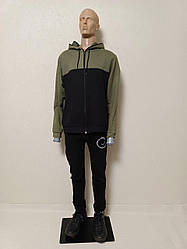 Манекен чоловічий сбірний з головою з імітацією рук  (№1) на підставці з кріпленням у ногу