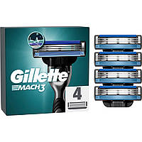 Сменные кассеты Gillette Mach3 4 шт. (3014260243531)(1896667746756)