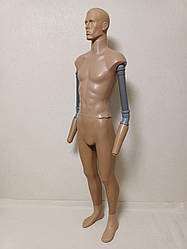 Манекен чоловічий сбірний з головою з імітацією рук  (№2)