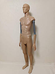 Манекен чоловічий сбірний з головою з імітацією рук  (№3)