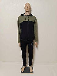 Манекен чоловічий сбірний з головою з імітацією рук  (№3) на ДВП-підставці