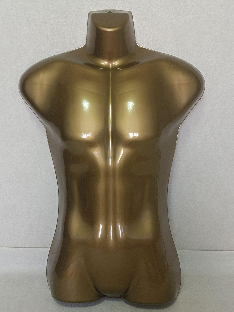 Манекен чоловічий підвісний золотистий, фото 1