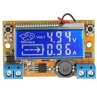 Преобразователь понижающий DC-DC с ЖК; 5-23 В - 0-16.5 В; 3 А