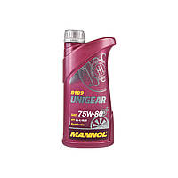 Трансмиссионное масло Mannol UNIGEAR 1л 75W-80 (MN8109-1)(1753468416756)