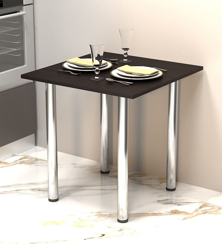 Стіл кухонний "Фуршет-2" 68х68х73 см. Венге, фото 1