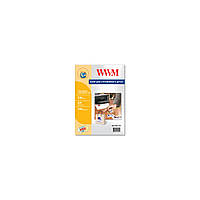 Фотобумага WWM A4, Glossy, 130г, самоклейка, 100с (SA130G.100)(1814443776756)