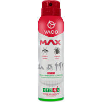 Аерозоль проти комах Vaco Max проти комарів, кліщів і мошок Deet 30% з пантенолом 100 мл (5901821952385) BS-03