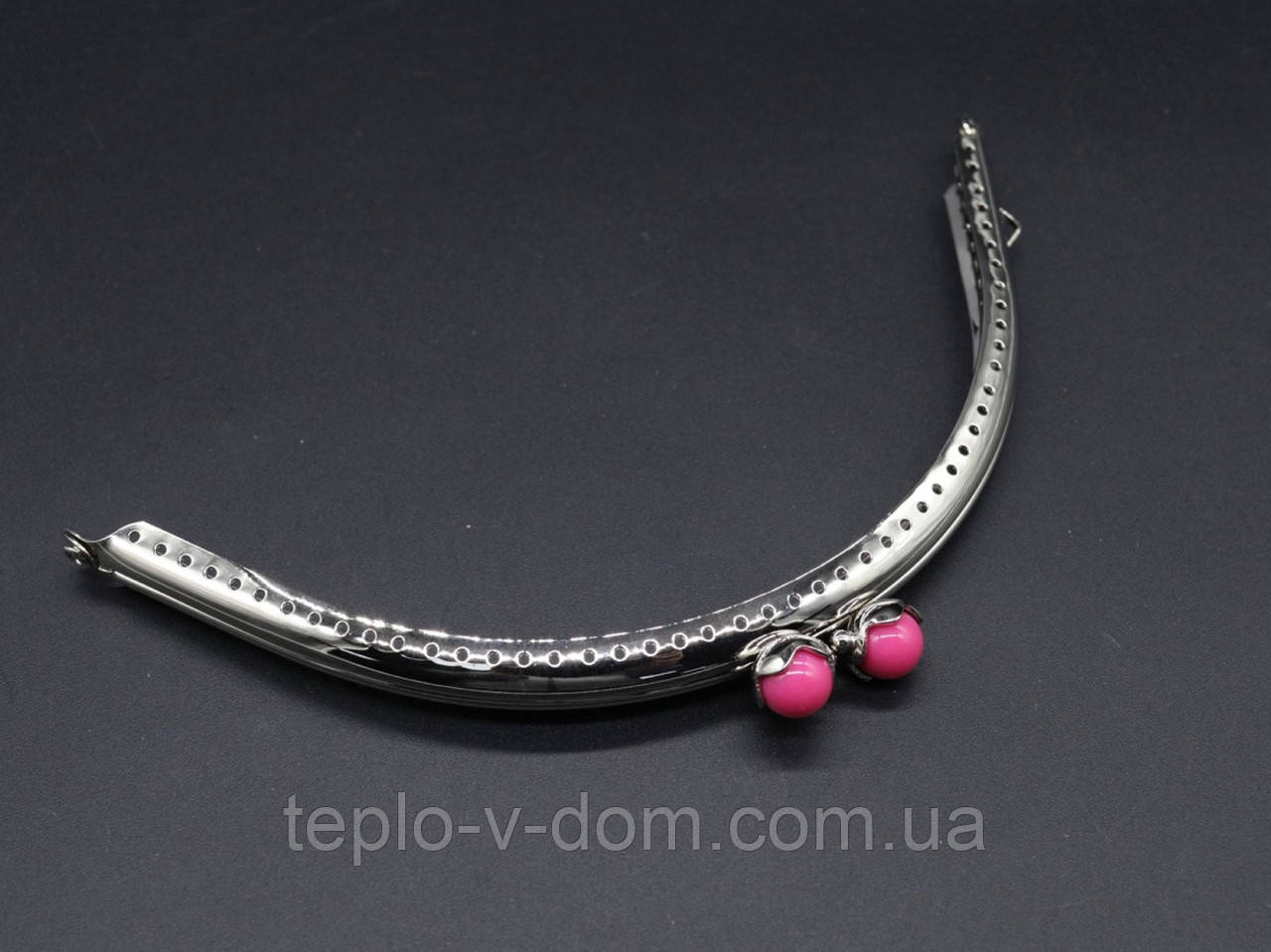 Фермуар. Колір "срібло". 15см.