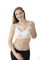 Medela Bravado бюстгальтер для беременных и кормящих женщин белый размер XL (6149464)