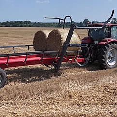 Напівпричіп тюковоз самозавантажувальний ПТ-18