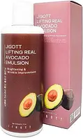 Антивозрастная лифтинг эмульсия с экстрактом авокадо - Jigott Lifting Real Avocado Emulsion, 300 мл