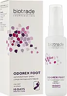 Антиперспирант спрей для ног с усиленным длительным действием - Biotrade Odorex Foot Antiperspirant Spray, 40