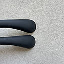 Вішалки-плечики костюмна "чорна матова" 43 см, фото 2
