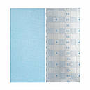 Лляні теплі шпалери на самоклейці блакитний меланж 2800*650*2mm (D) SW-00001495, фото 4