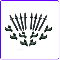 Парник 8м 60 щільність "Гігант" Агролідер Великий парник теплиця для розсади, фото 5