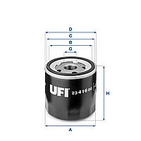 Фильтр масляный UFI 23.416.00(1696175402756)