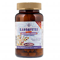 Мультивитамин Solgar Витамины для детей, Kangavites (Кангавитс), Вкус Ягод, 120 (SOL-01016)(1784869844756)