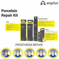 Porcelain Repair Kit, система для реставрации металлокерамики 5 мл. силана + 2.5 гр. протрав + 2*1,5